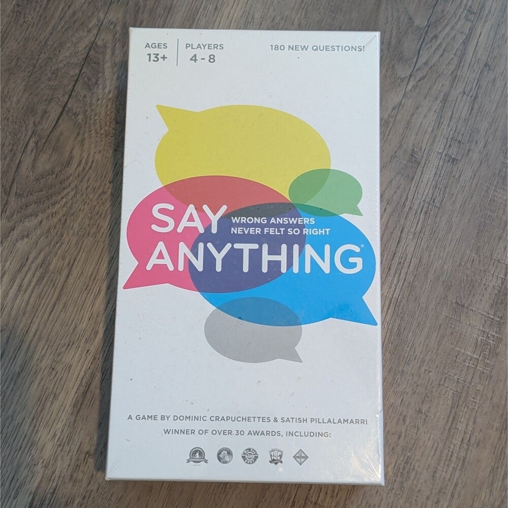 Say Anything Wrong Answers Never Felt So Right Board Game North Star Family NEW